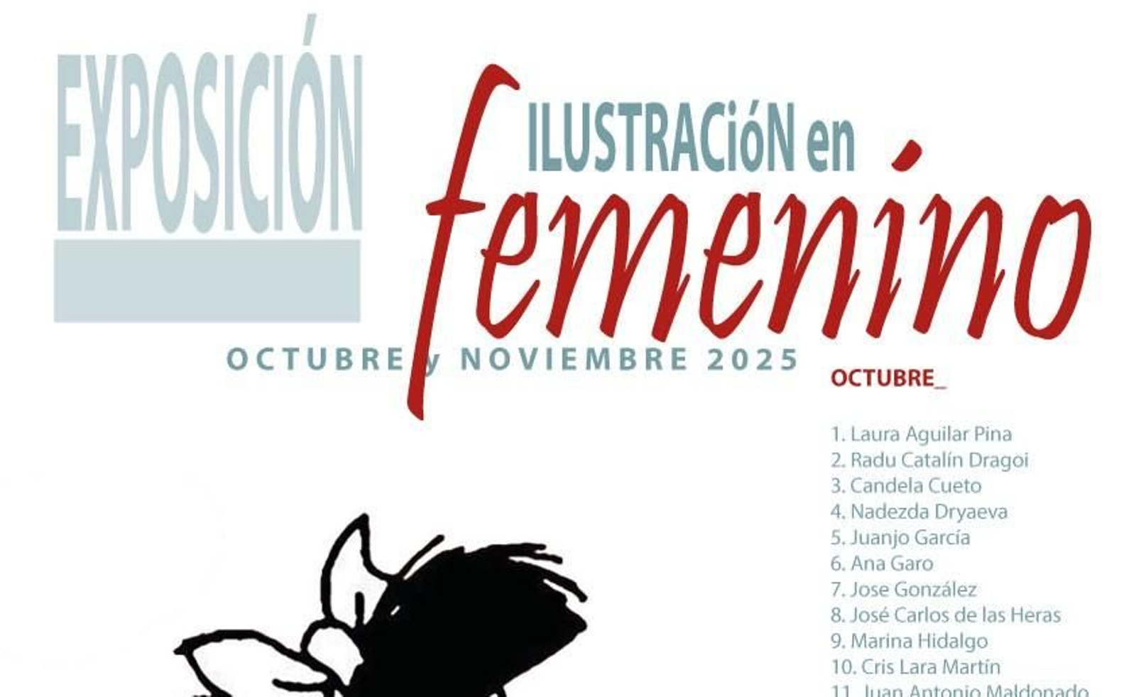 Cartel de la exposición.