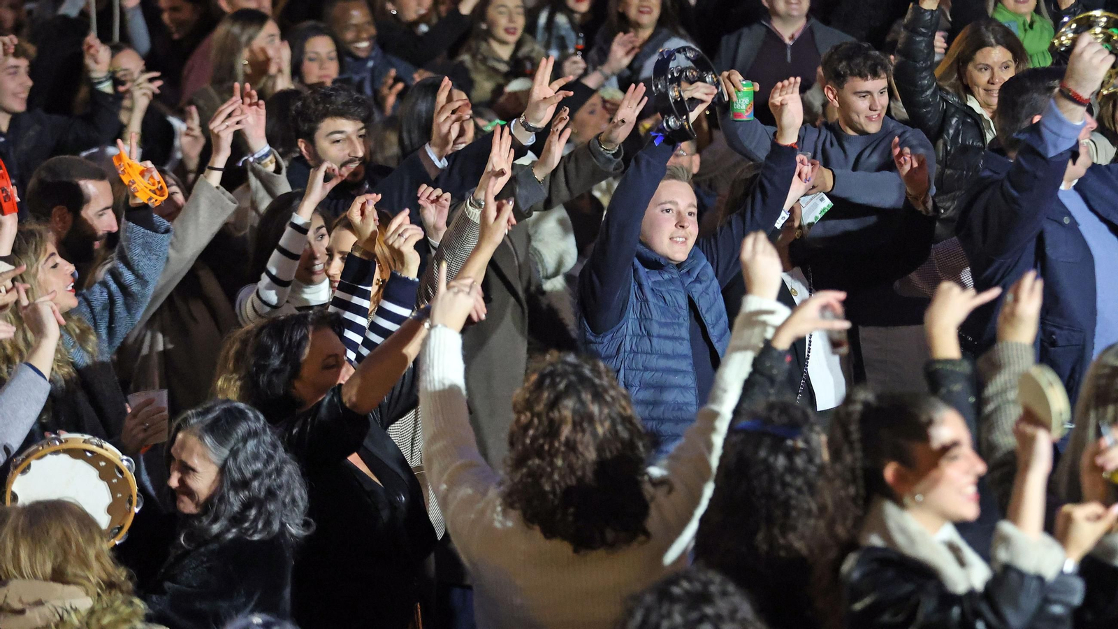 Imágenes del gran ambiente del 2º fin de semana de zambombas en Jerez