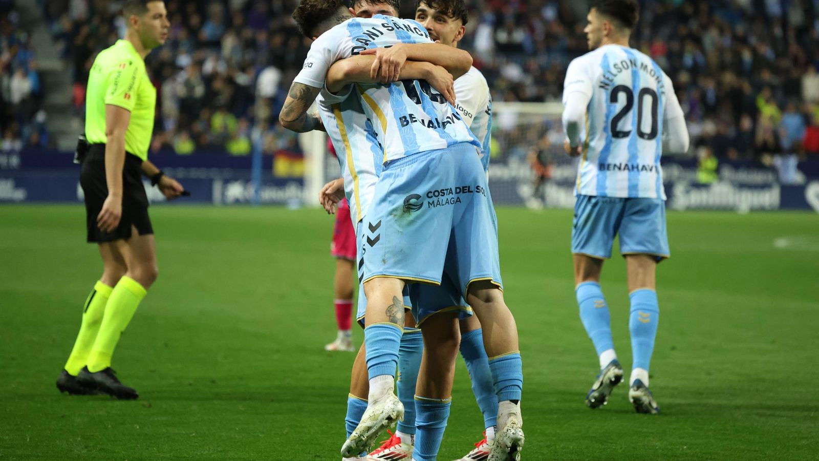 El Málaga CF-CD Tenerife, en fotos