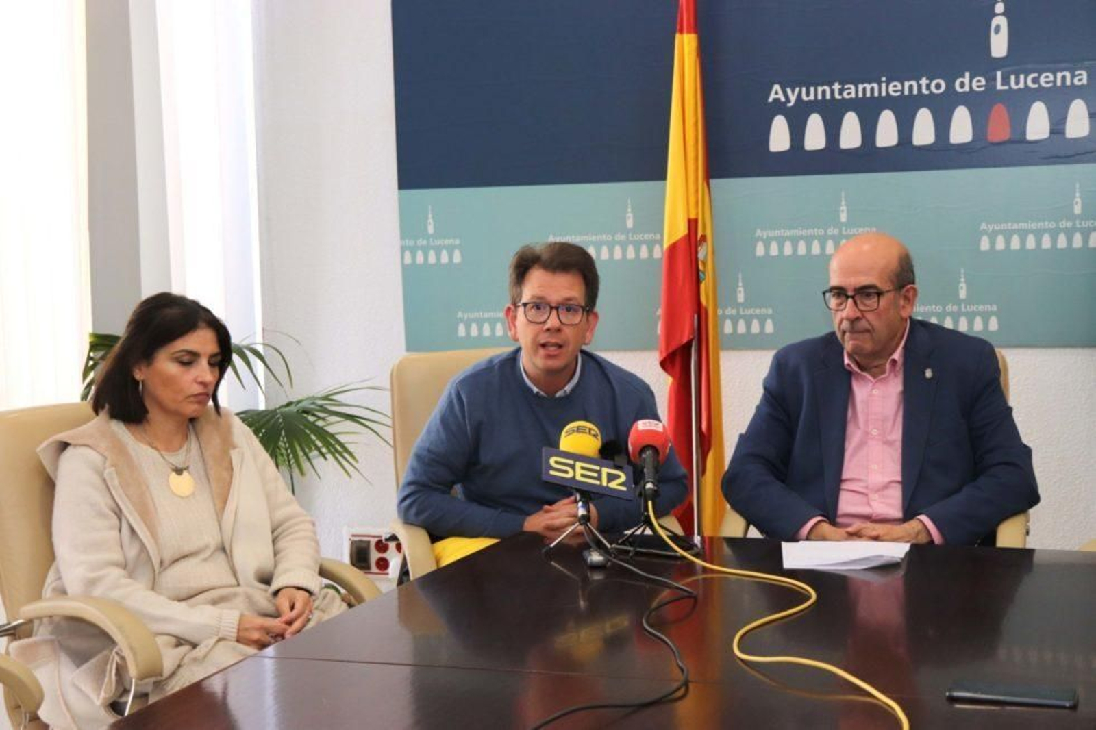 Un momento de la presentación del concierto.