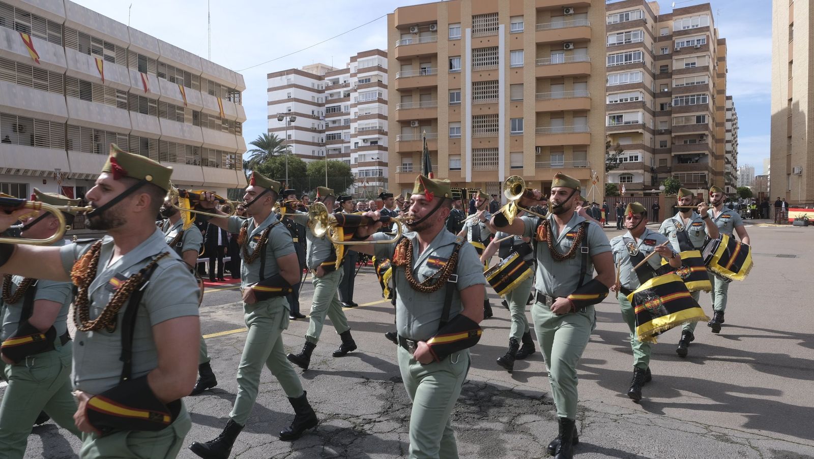 Las imágenes de la toma de posesión del nuevo coronel jefe de la Guardia Civil de Almería