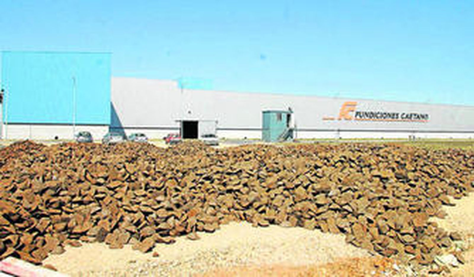 Imagen de archivo de las instalaciones de Fundiciones Caetano antes de cesar su actividad.