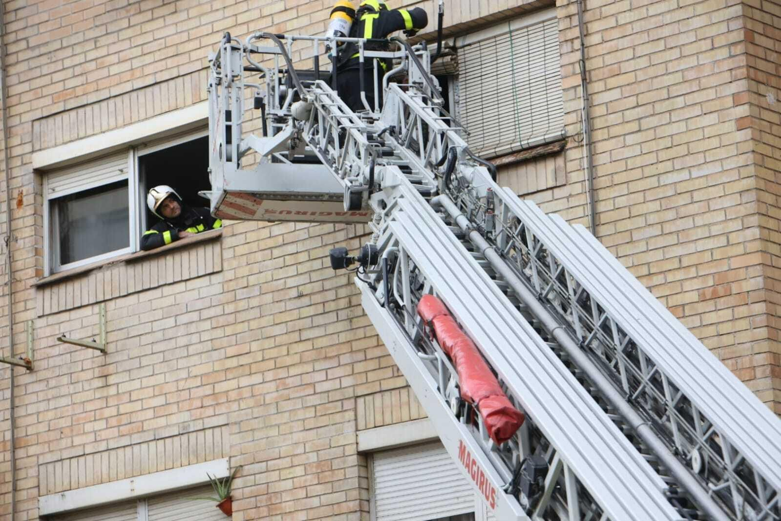 Susto en un bloque de pisos del MOPU
