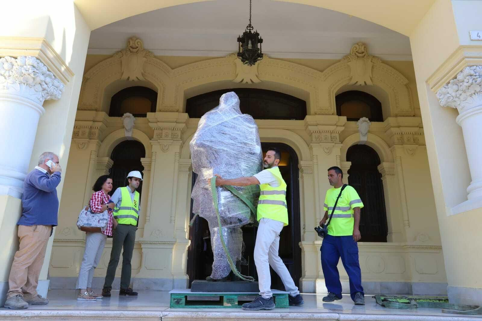 Las fotos del regreso del Marqués de Larios a la Alameda
