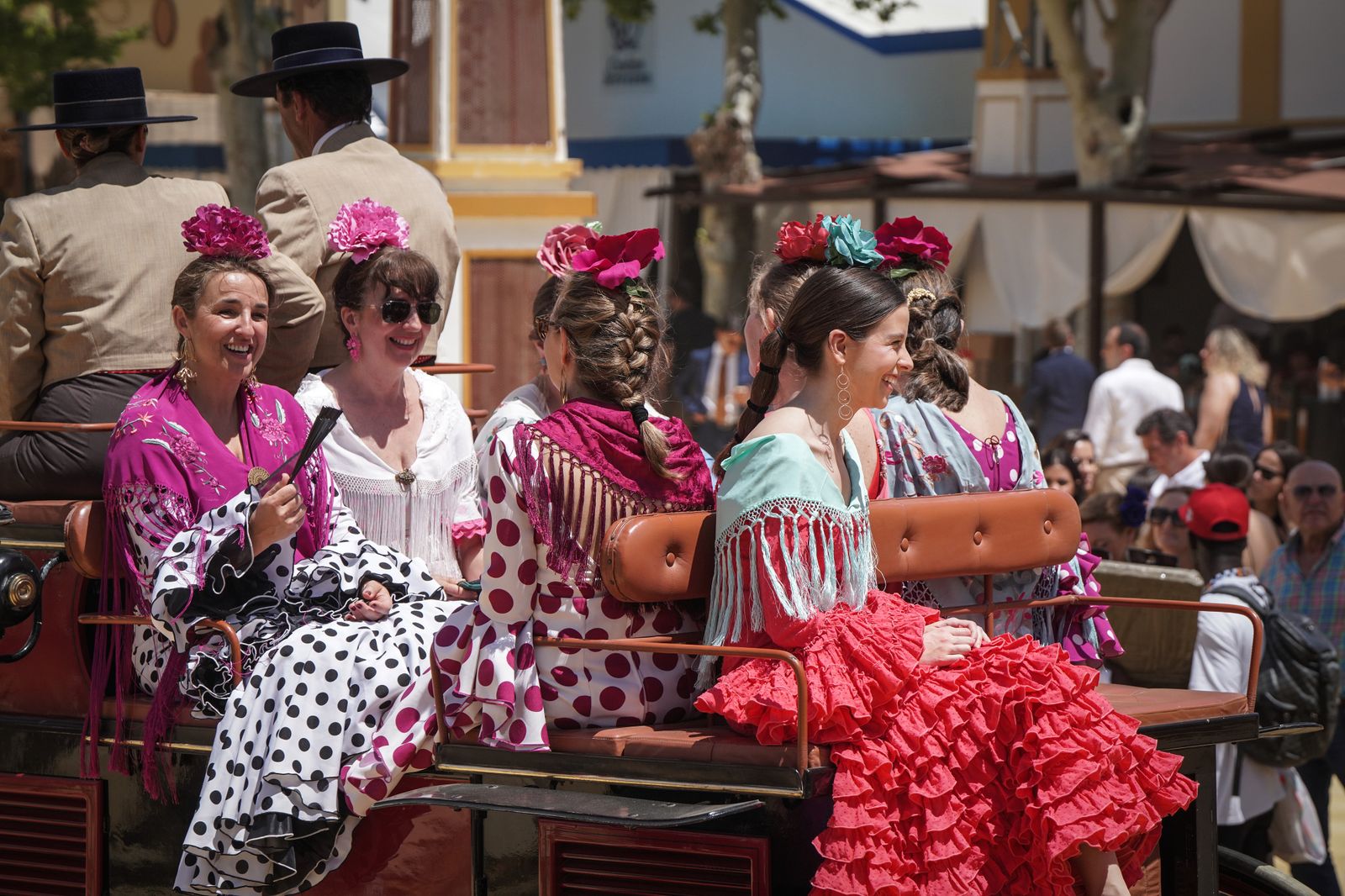 Búscate en las fotos del domingo en la Feria de Jerez 2024
