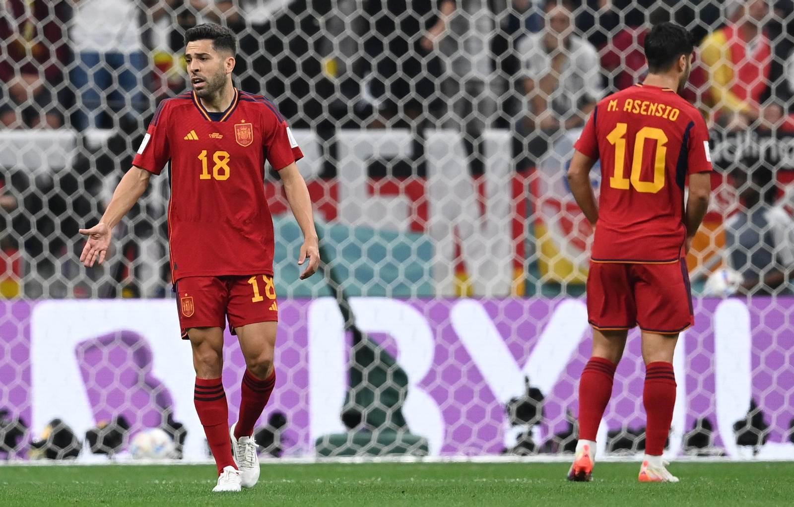 Las fotos del España-Alemania del Mundial de Qatar