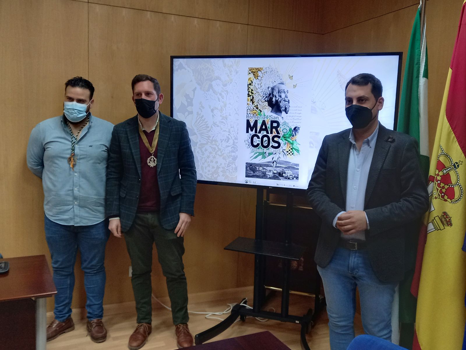 Presentación del cartel de la romería de San Marcos.