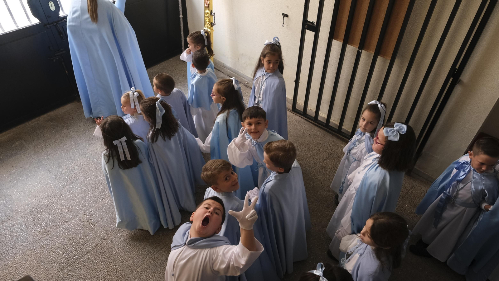 La procesión de Los Ángeles en Almería, en imágenes