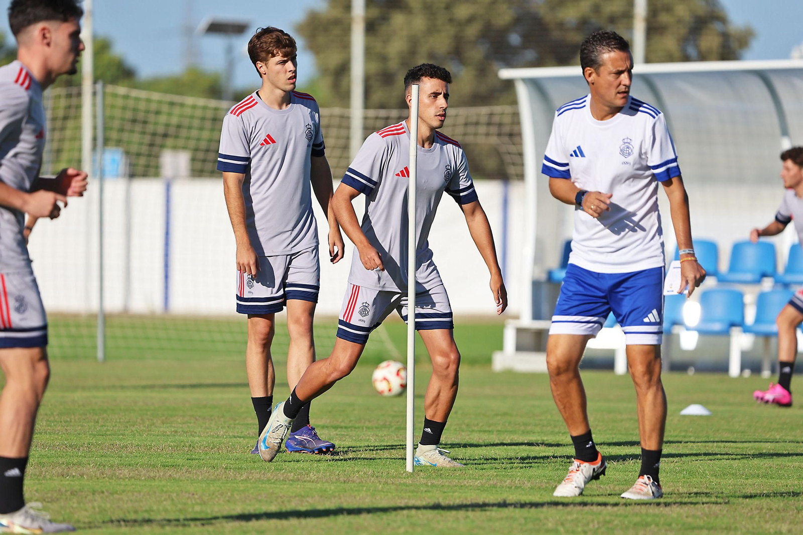 Las imágenes del primer entrenamiento del del Recreativo de Huelva