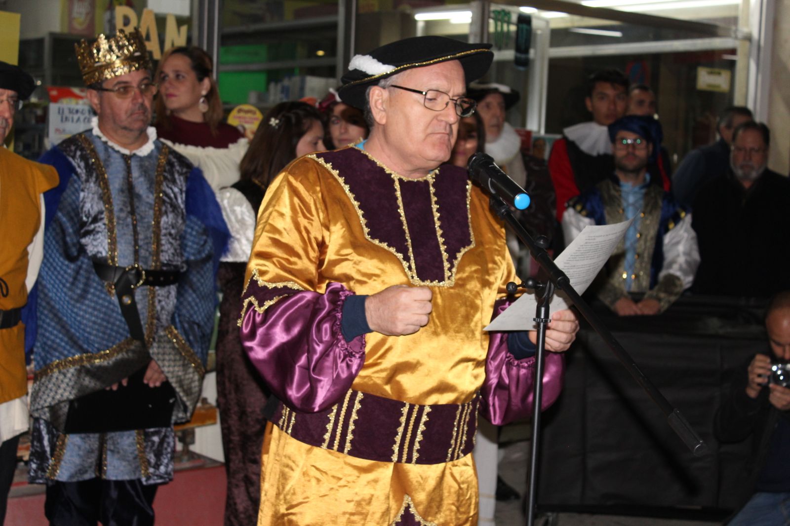 Representación histórica del Terremoto de Vera de 1518