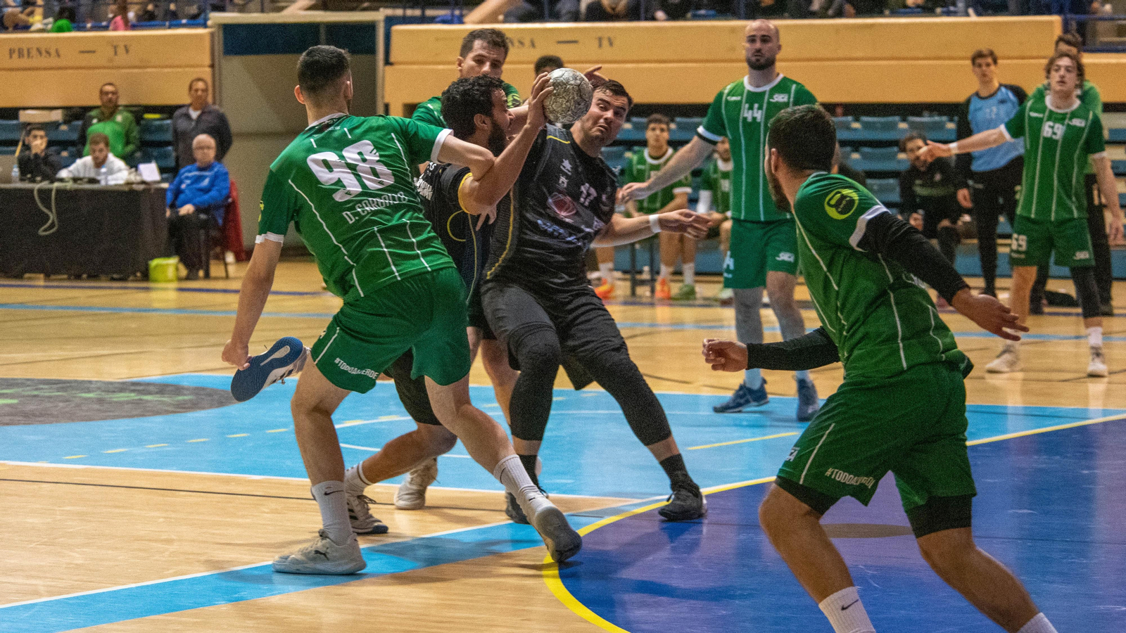 Las fos del BM Ciudad de Algeciras -BM Safa Madrid