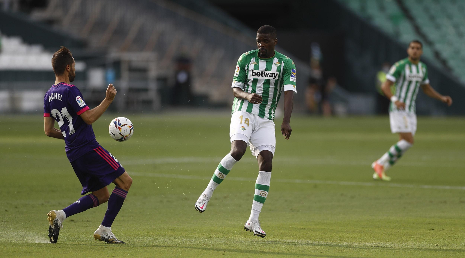Carvalho, en un lance del encuentro.