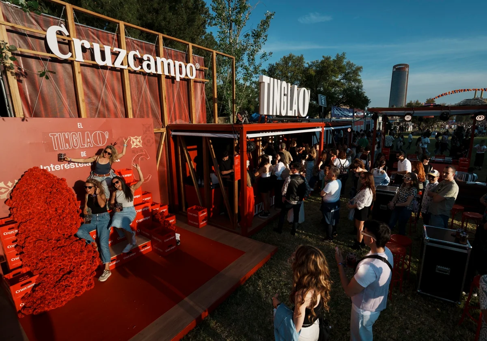 Tinglao' de Cruzcampo en Sevilla