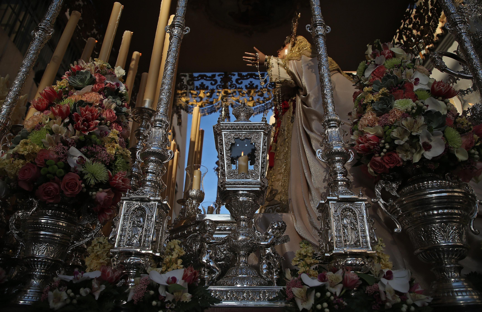 Fotos del Lunes Santo en Algeciras: Coronado de Espinas y La Columna