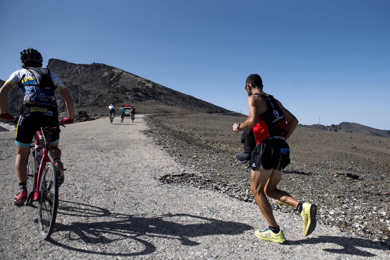 Un atleta afronta los últimos kilómetros en la edición del pasado año.