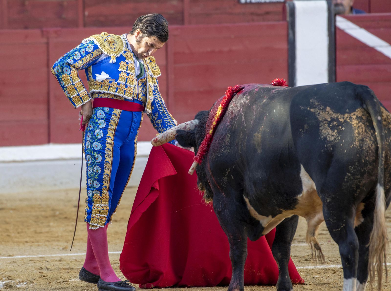 Morante, en una corrida reciente en Jaén.