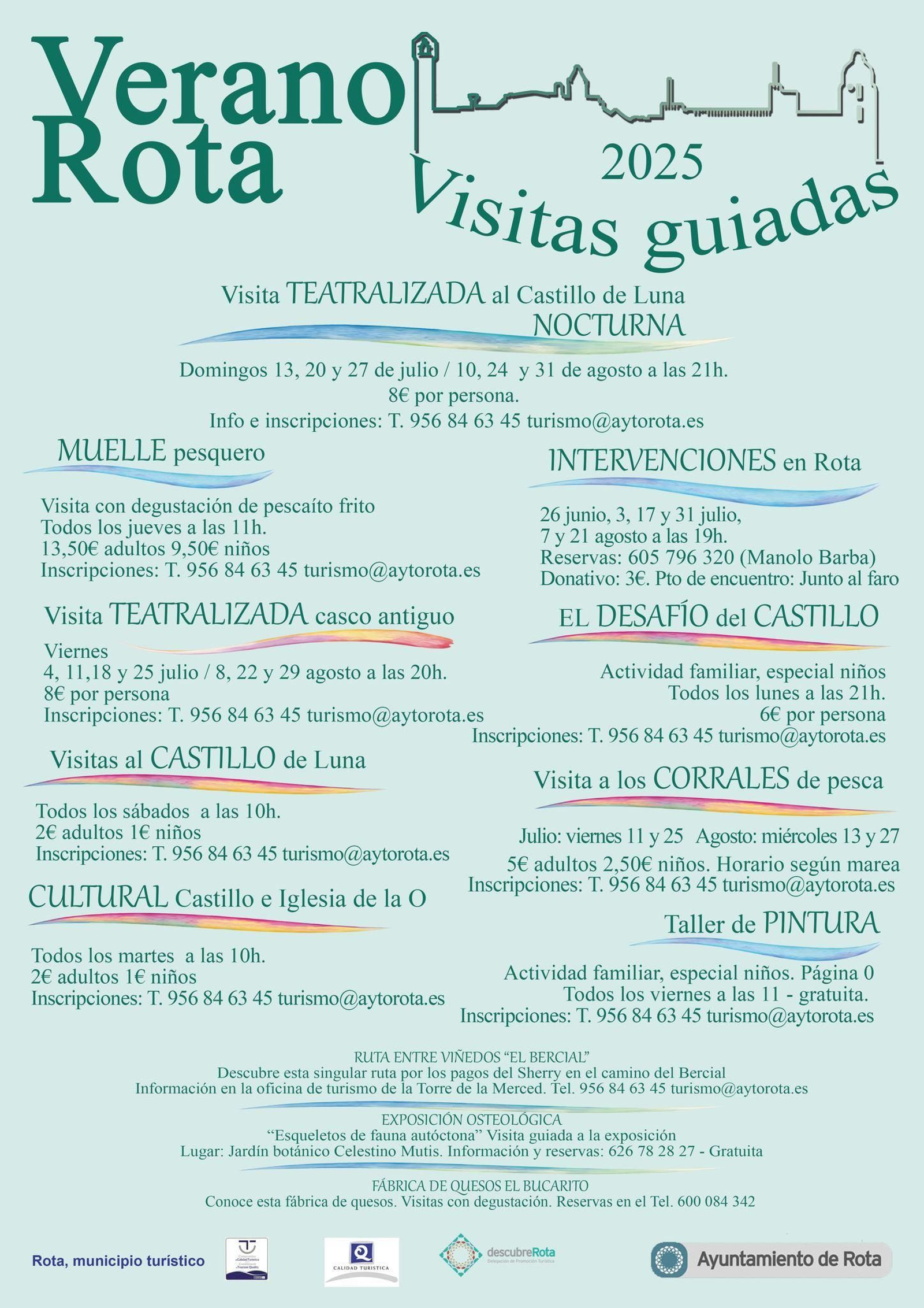 Visitas guiadas. Rota.