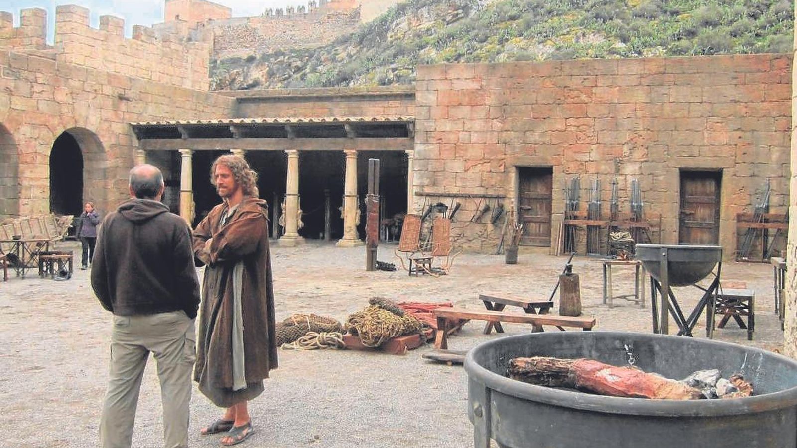 Rodaje de la película Risen.