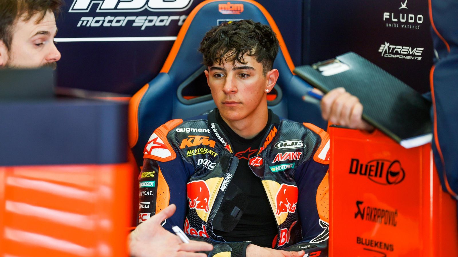 José Antonio Rueda marcó el mejor crono en Moto3 en la última jornada de los tres días de test. José Antonio Rueda marcó el mejor crono en Moto3 en la última jornada de los tres días de test.