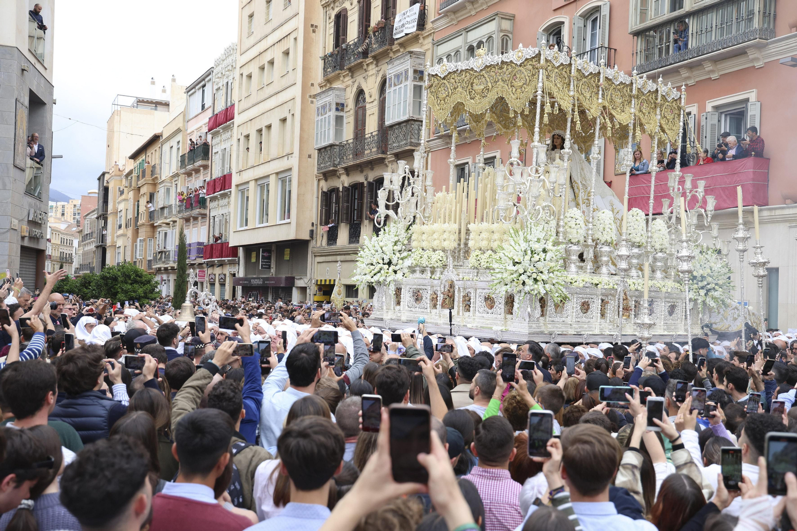 Las fotos de la Virgen del Rocío, en el Martes Santo de Málaga