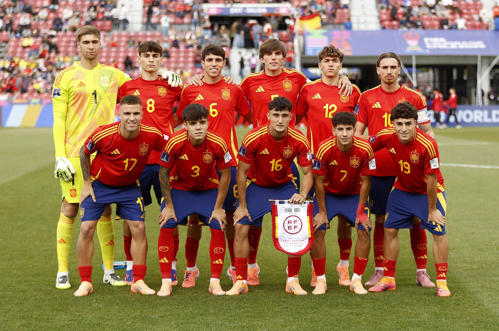 Las mejores fotos del España-Brasil sub 20