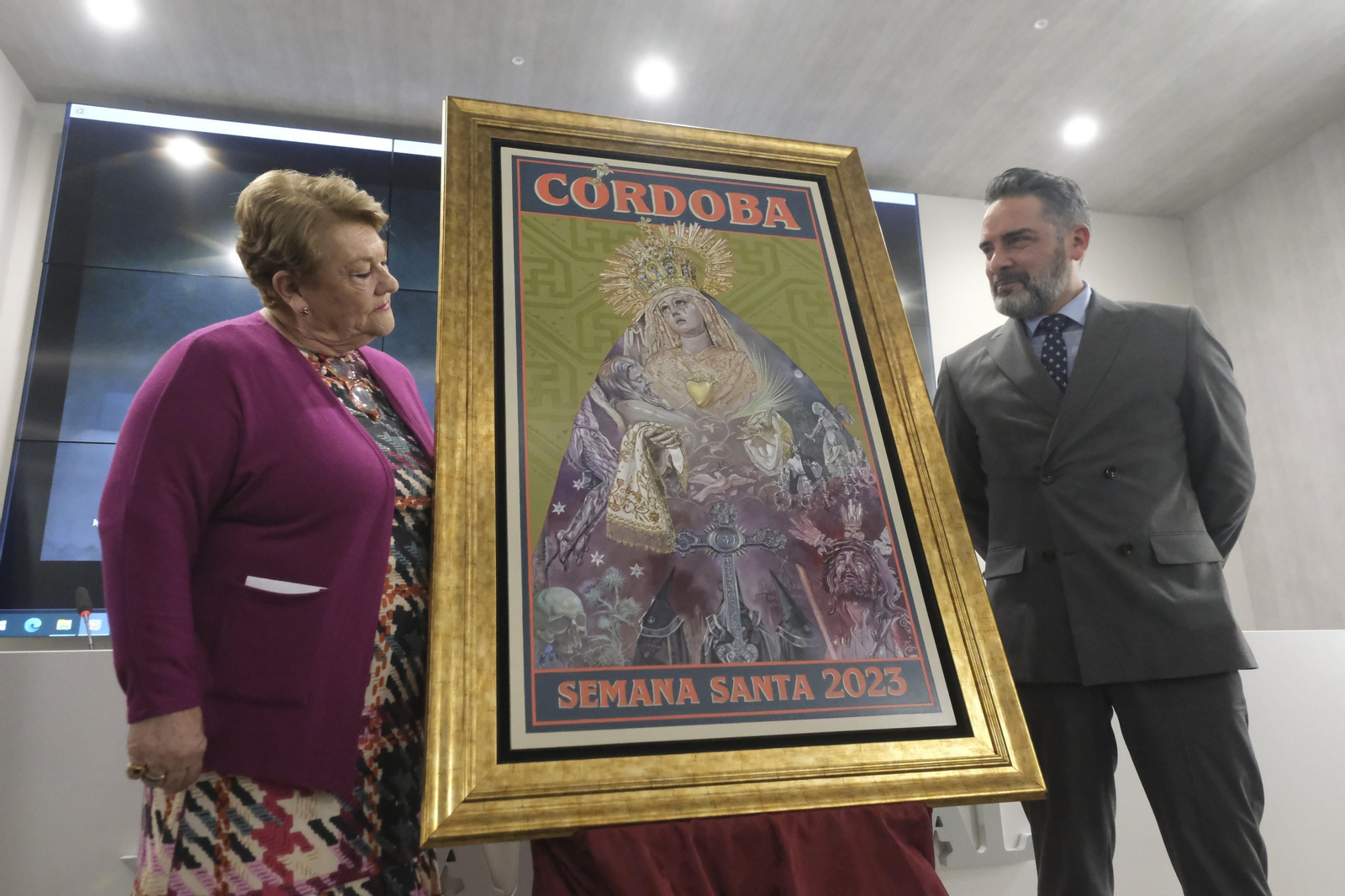 La presentación del cartel de la Semana Santa de Córdoba 2023, en imágenes