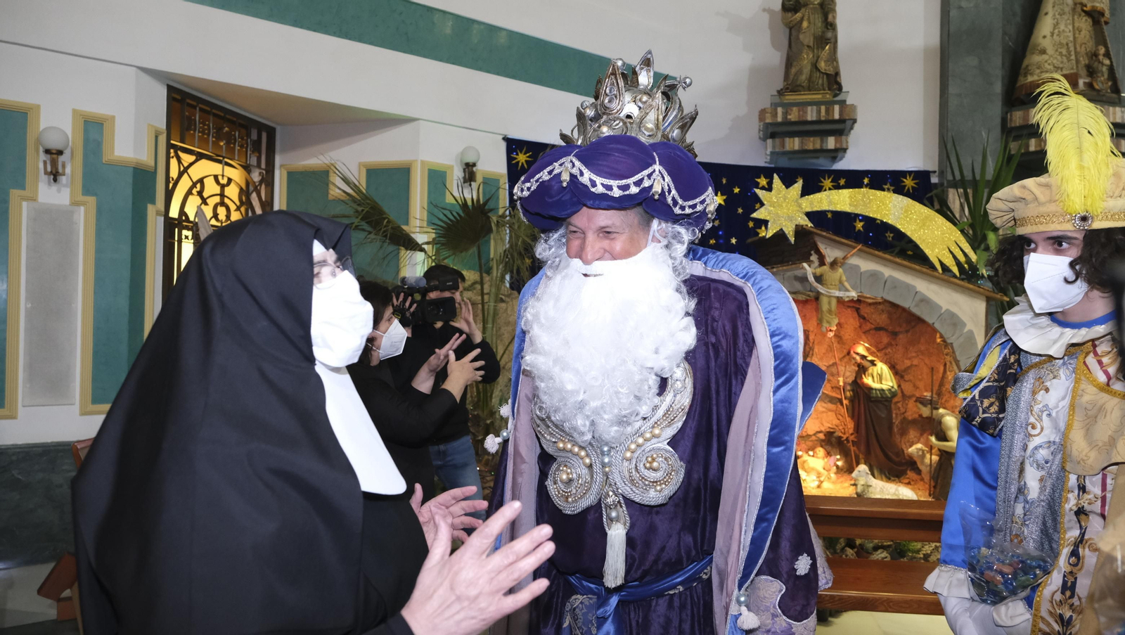 Los Reyes Magos en la Residencia Santa Teresa Jornet