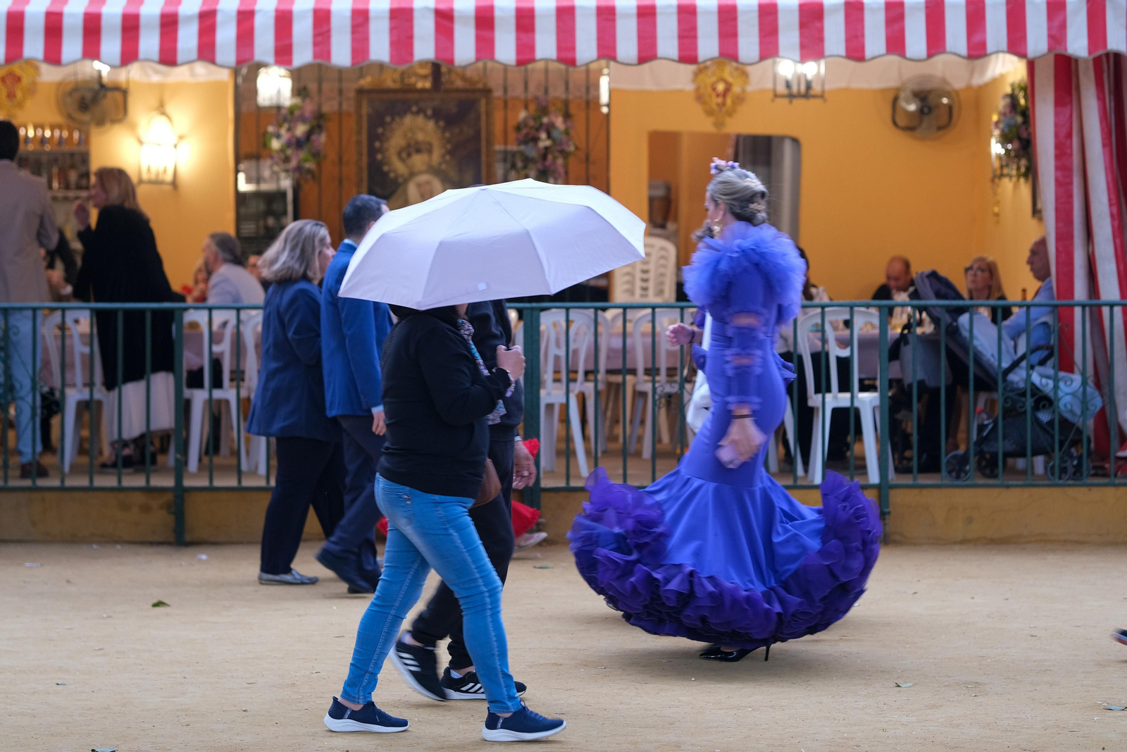 Ambiente un sábado de feria