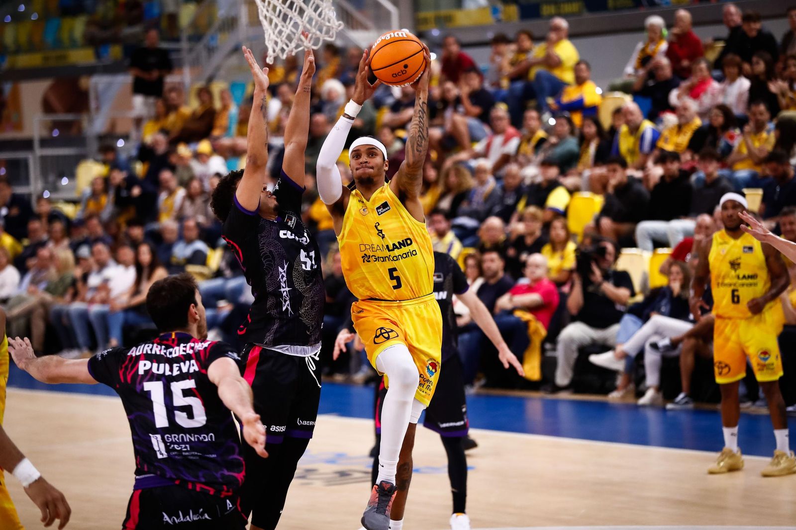 Las mejores imágenes del Gran Canaria-Covirán Granada