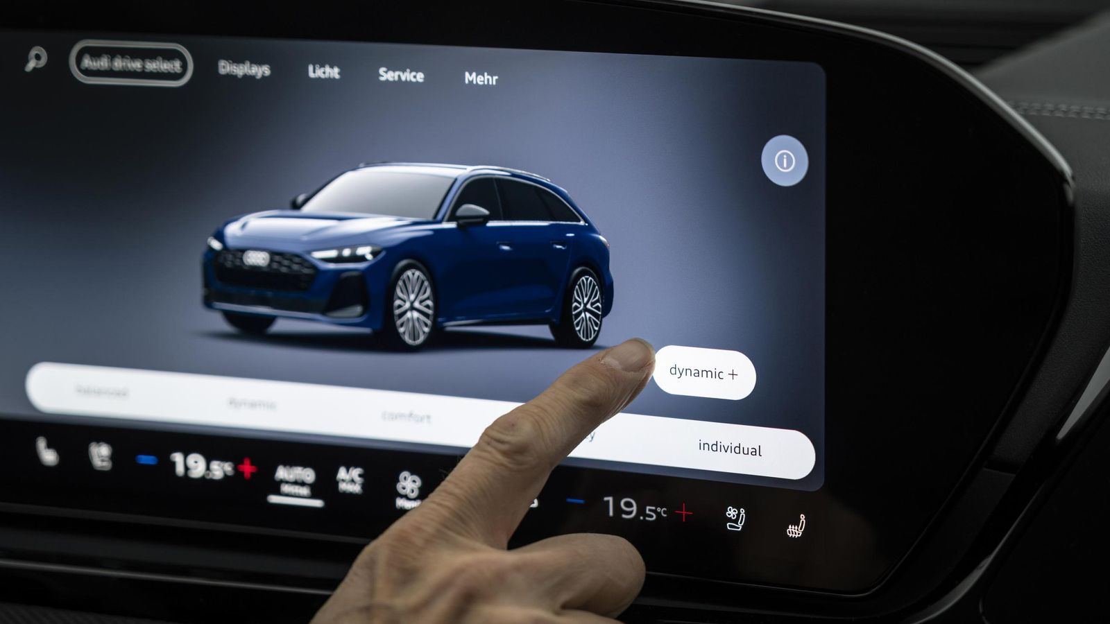 El modo Dynamic Plus hace que prevalezca el impulso del eje trasero y permite la ejecución de derrapes controlados.