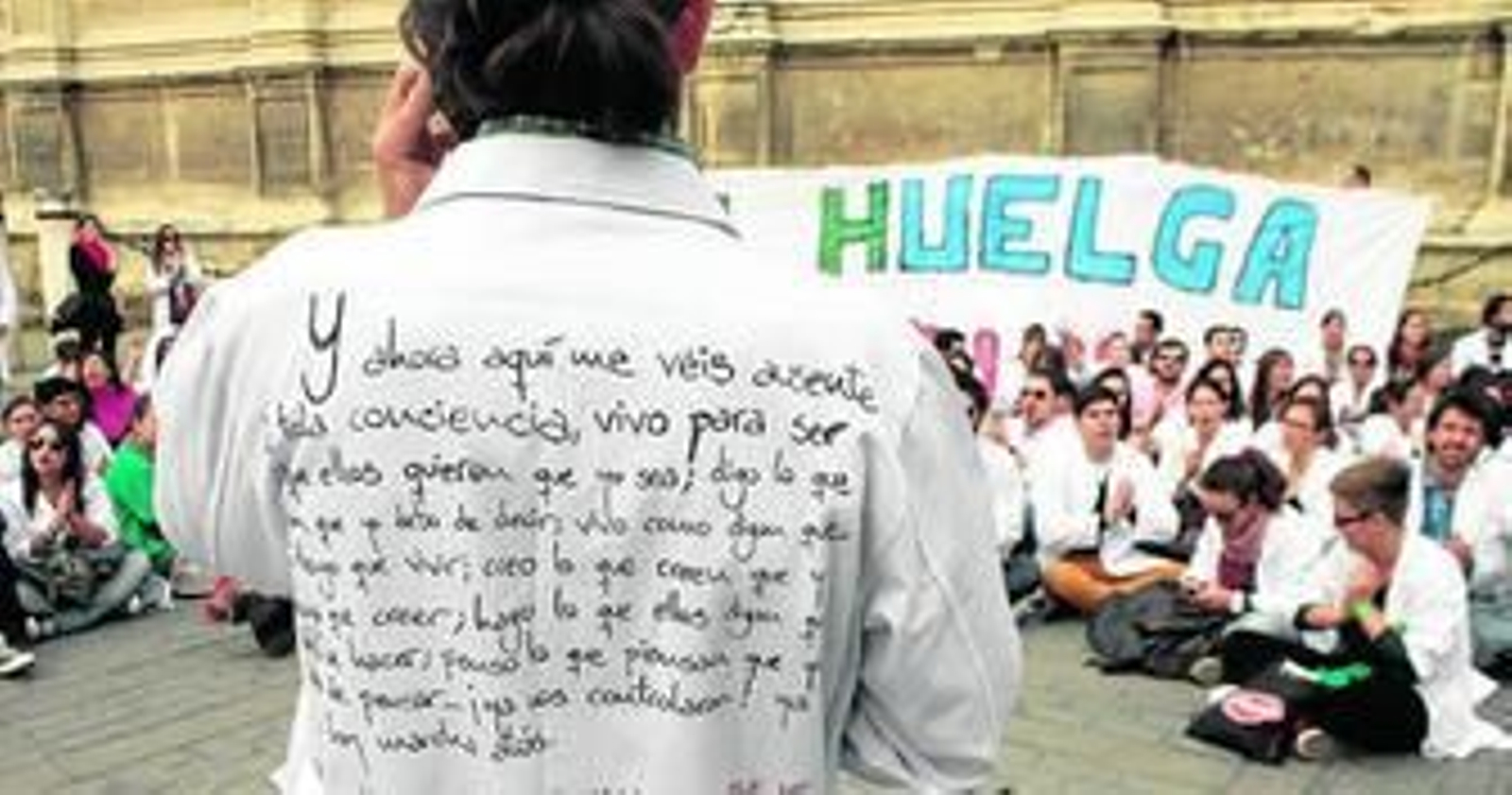 Una de las protestas del pasado mes de noviembre en Sevilla.