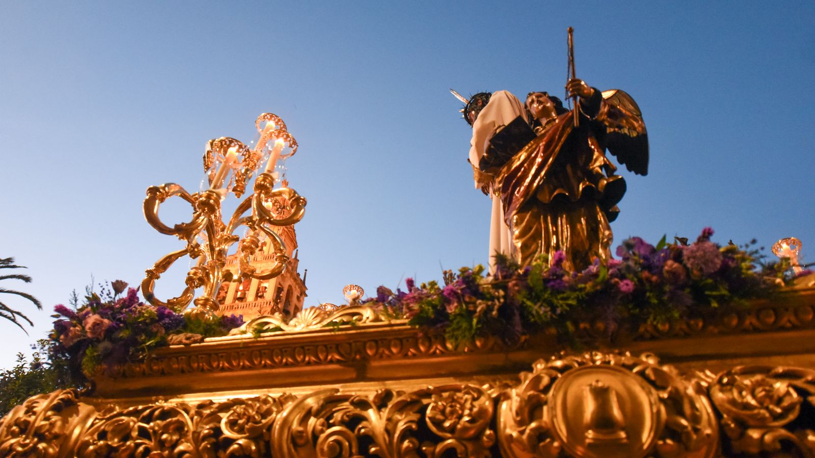 Detalle del paso del Cristo de la Sangre