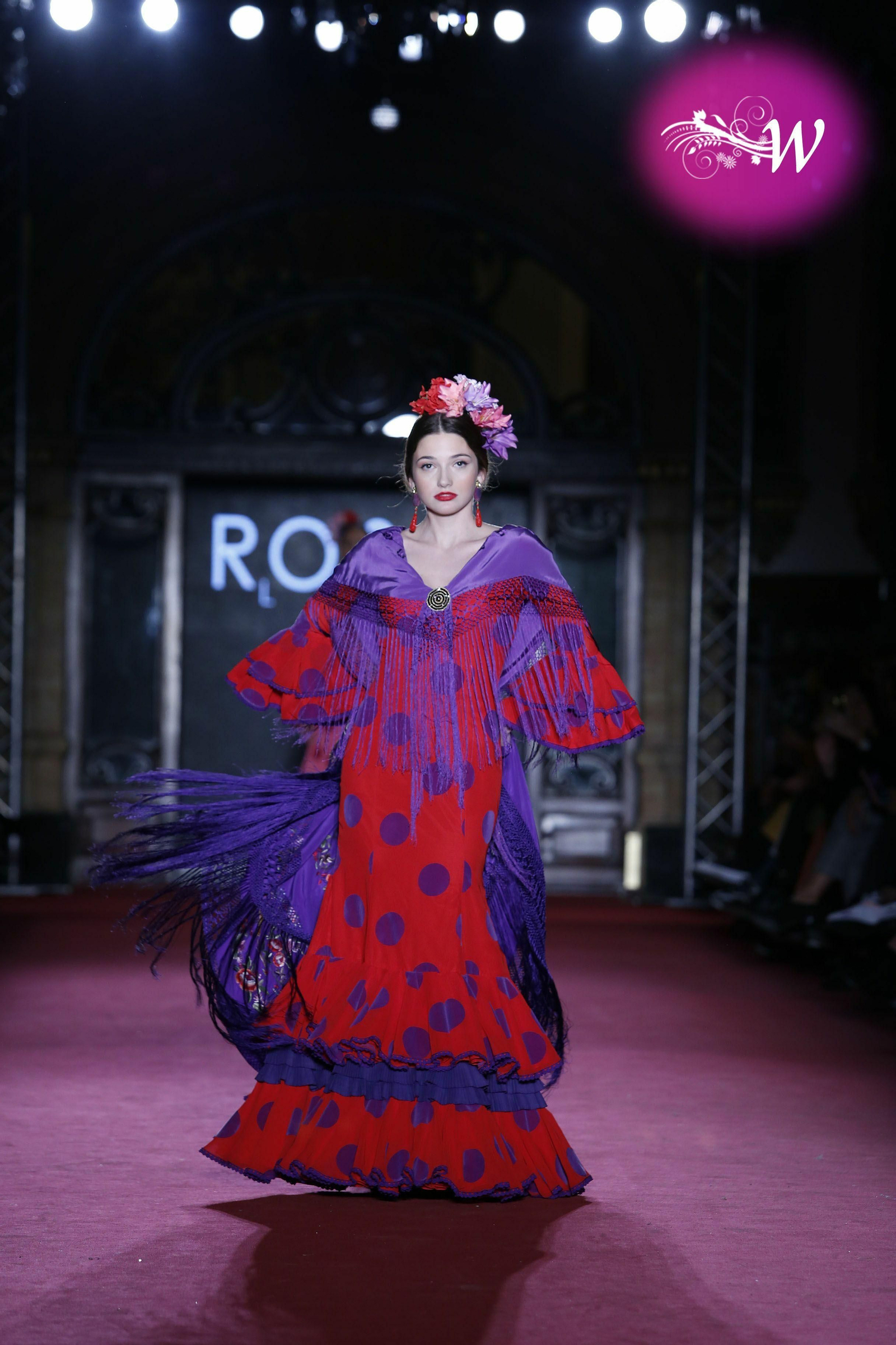 Las fotos del desfile de Rosa León en Viva by We Love Flamenco 2020