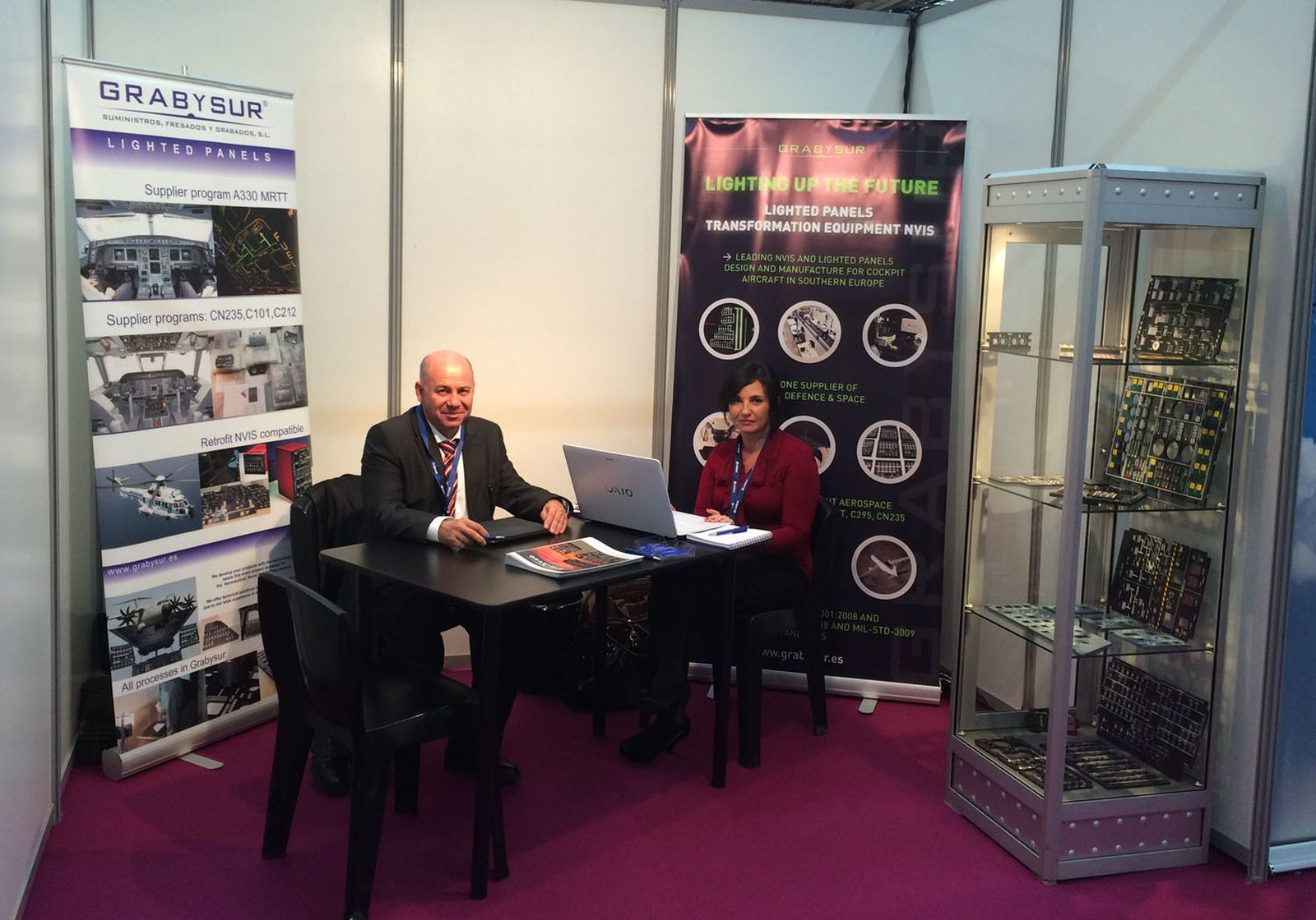 Grabysur, en la tercera edición del Aeromart Toulouse.