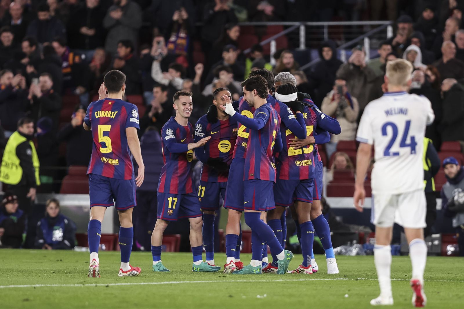 Las fotos del Barcelona-Copenhague