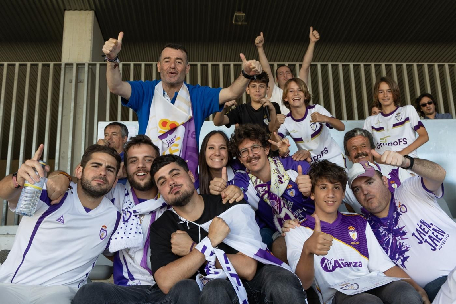 La afición del Real Jaén, su principal valor, en imágenes