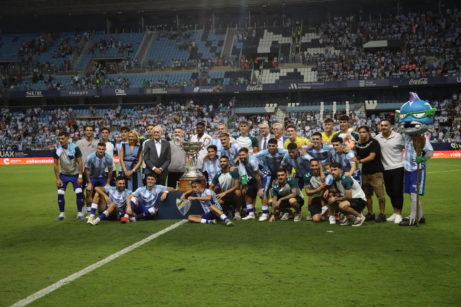 El Málaga CF-Real Betis del XXXV Trofeo Costa del Sol, en imágenes