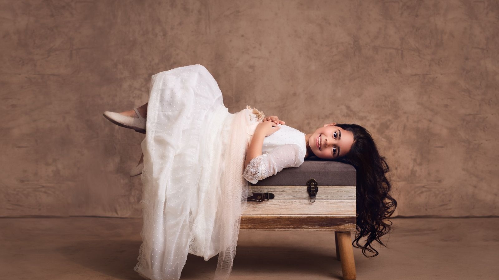 Uno de los trabajos de Veronikka en su estudio de fotografía