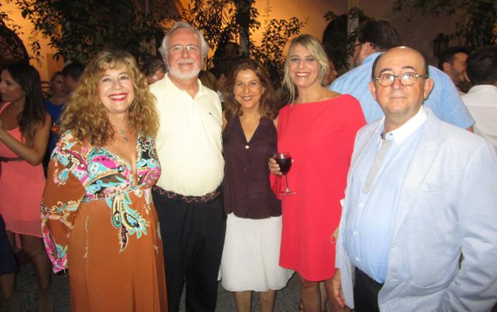 Tere Torres, Enrique Montiel, Ana Romero, Paz Santana y Rafael Román.

Foto: Ignacio Casas de Ciria