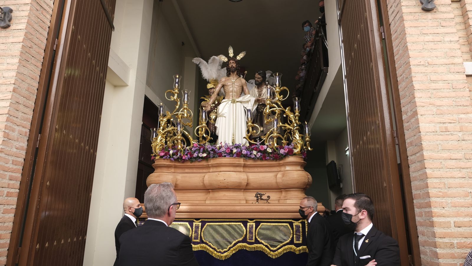 Fotogalería procesión de Los Ángeles. Semana Santa de Almería 2022.