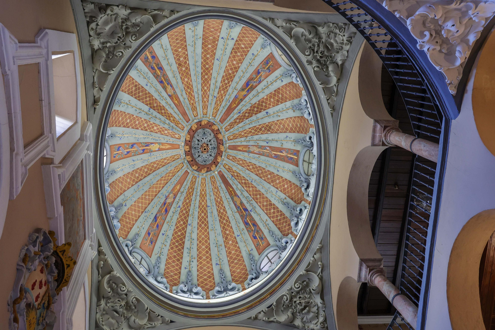 Imágenes de la visita al palacio de los Ponce de León