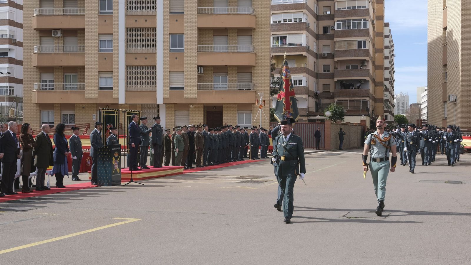 Las imágenes de la toma de posesión del nuevo coronel jefe de la Guardia Civil de Almería