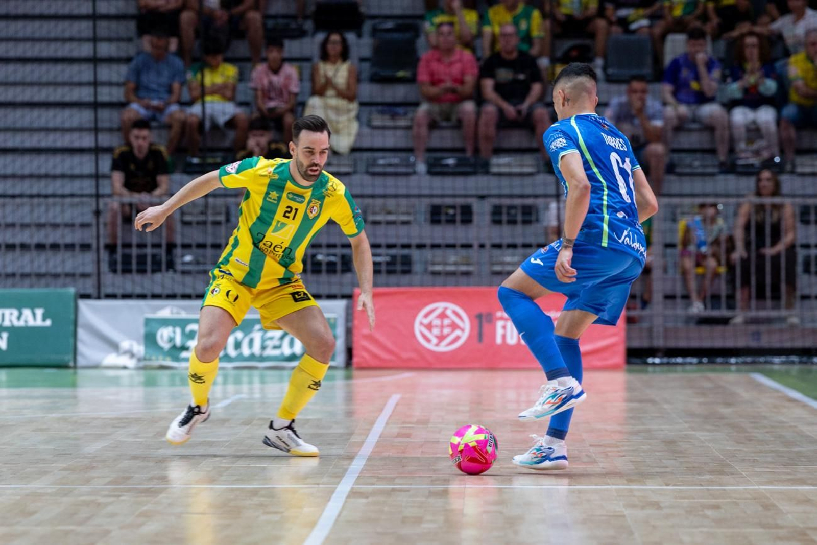 El clásico entre Jaén Paraíso Interior FS y Viña Albali Valdepeñas