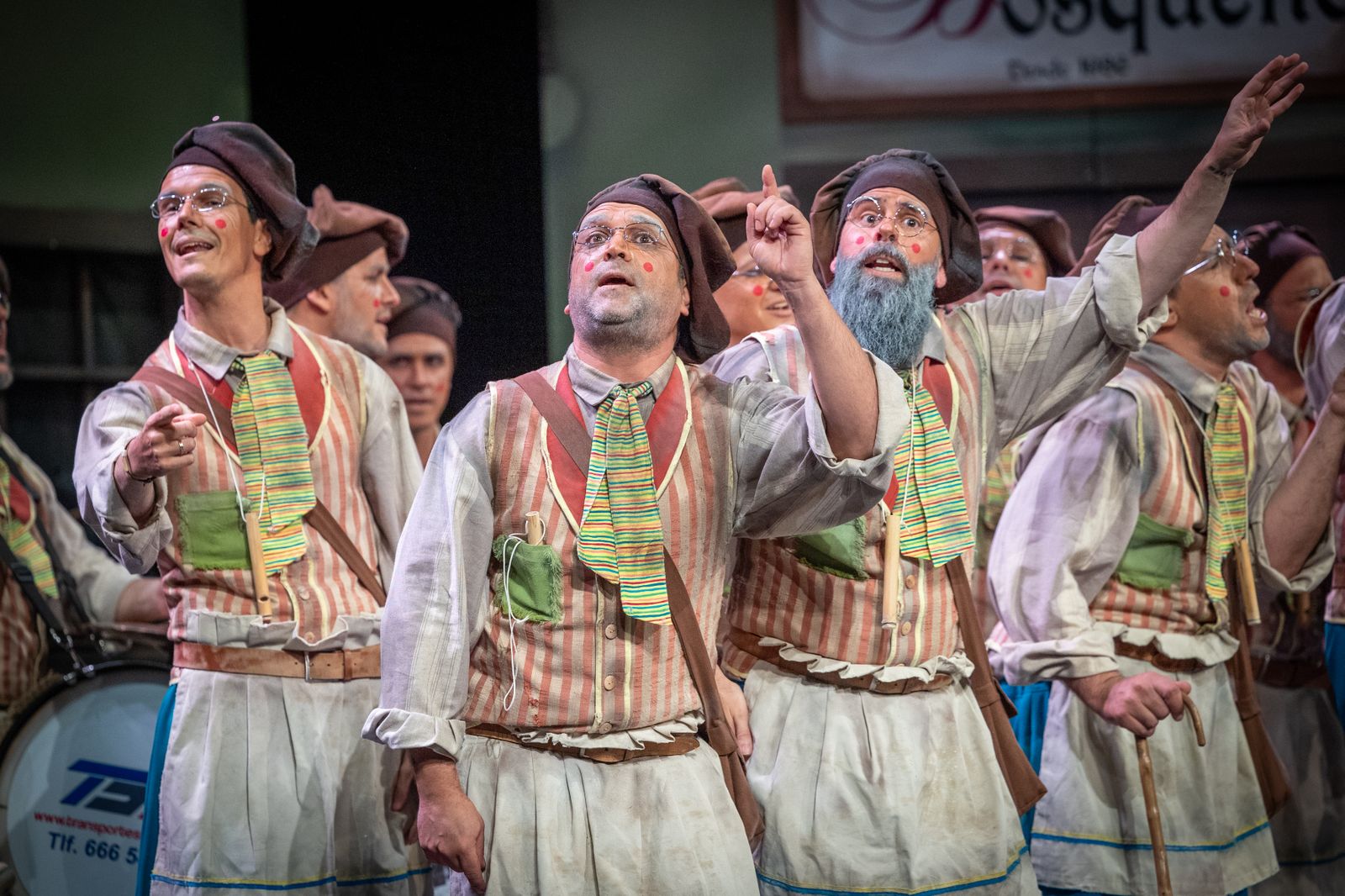 Comparsa 'Los maestros'