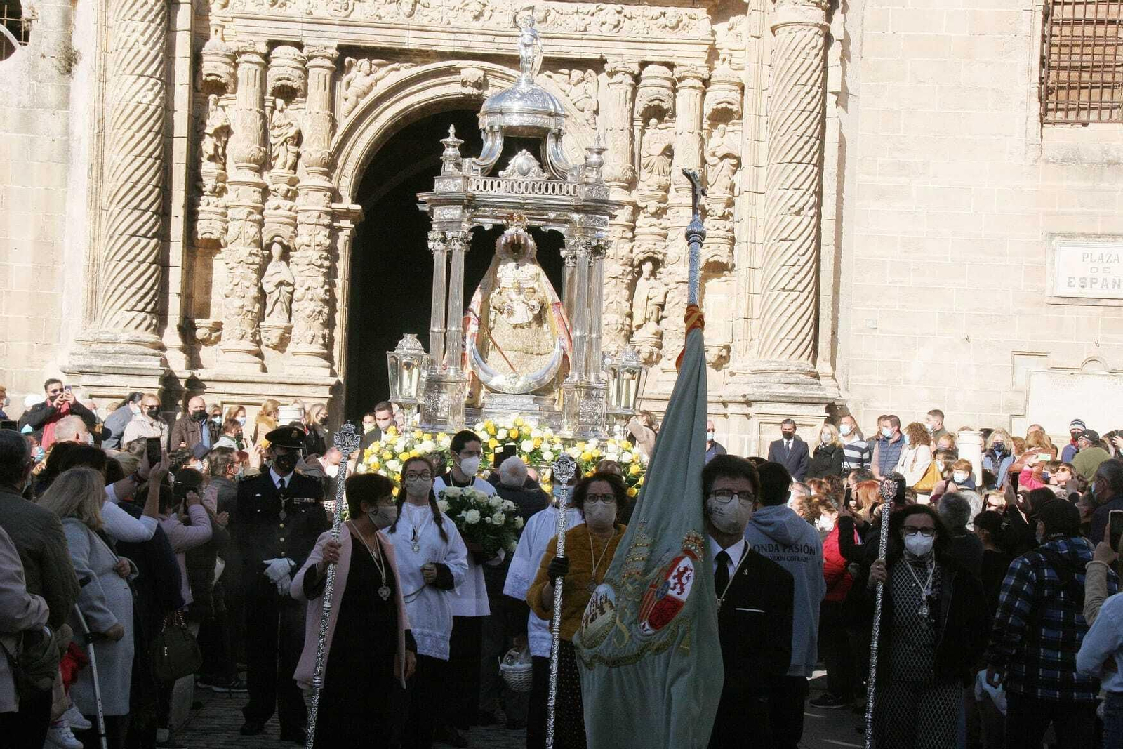 Salida extraordinaria de la Patrona, la Virgen de los Milagros