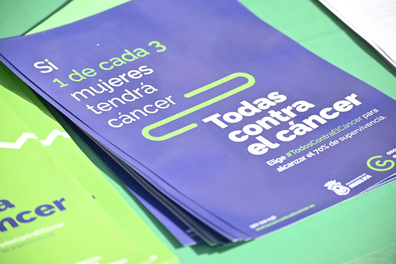 Imágenes de la lectura del llamamiento, del Día Mundial contra el Cancer.