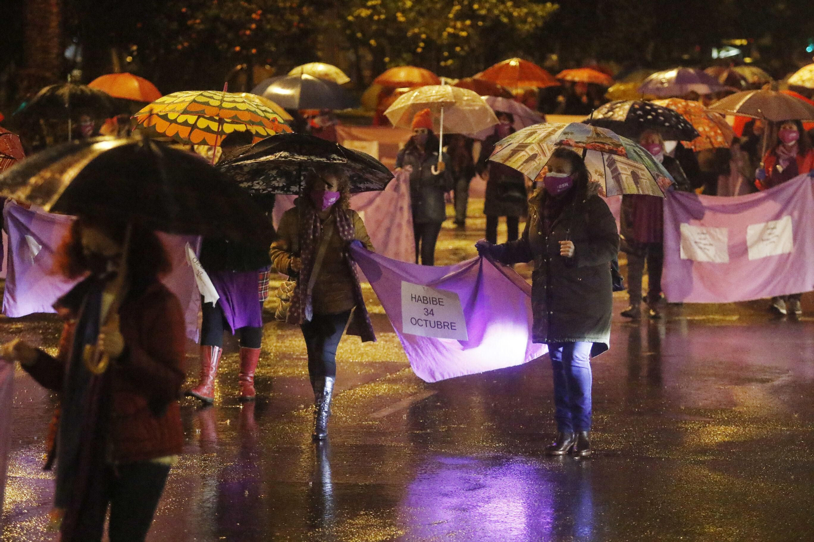 Manifestación contra la violencia de género del pasado 25 de noviembre.