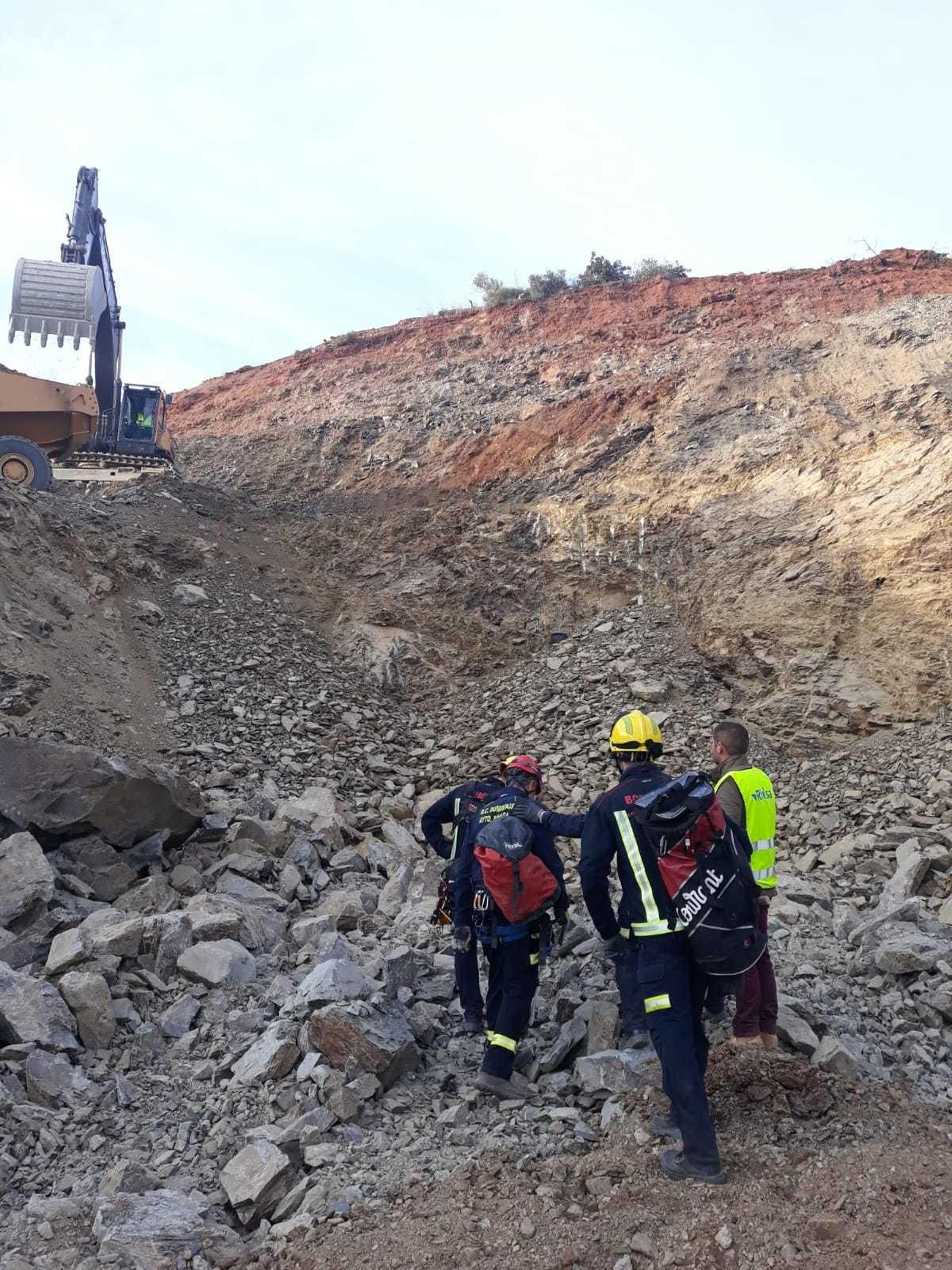 Imágenes de los trabajos para el rescate de Julen