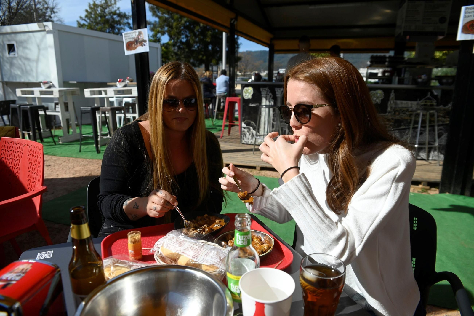 La apertura de los puestos de caracoles en Córdoba