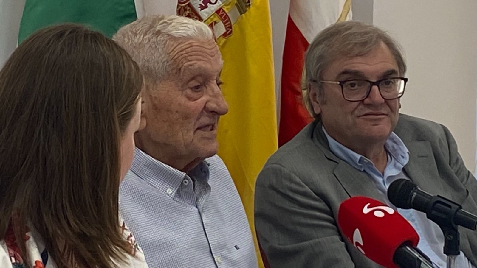 Ruiz Carmona, durante la presentación de su libro de memorias y vivencias.